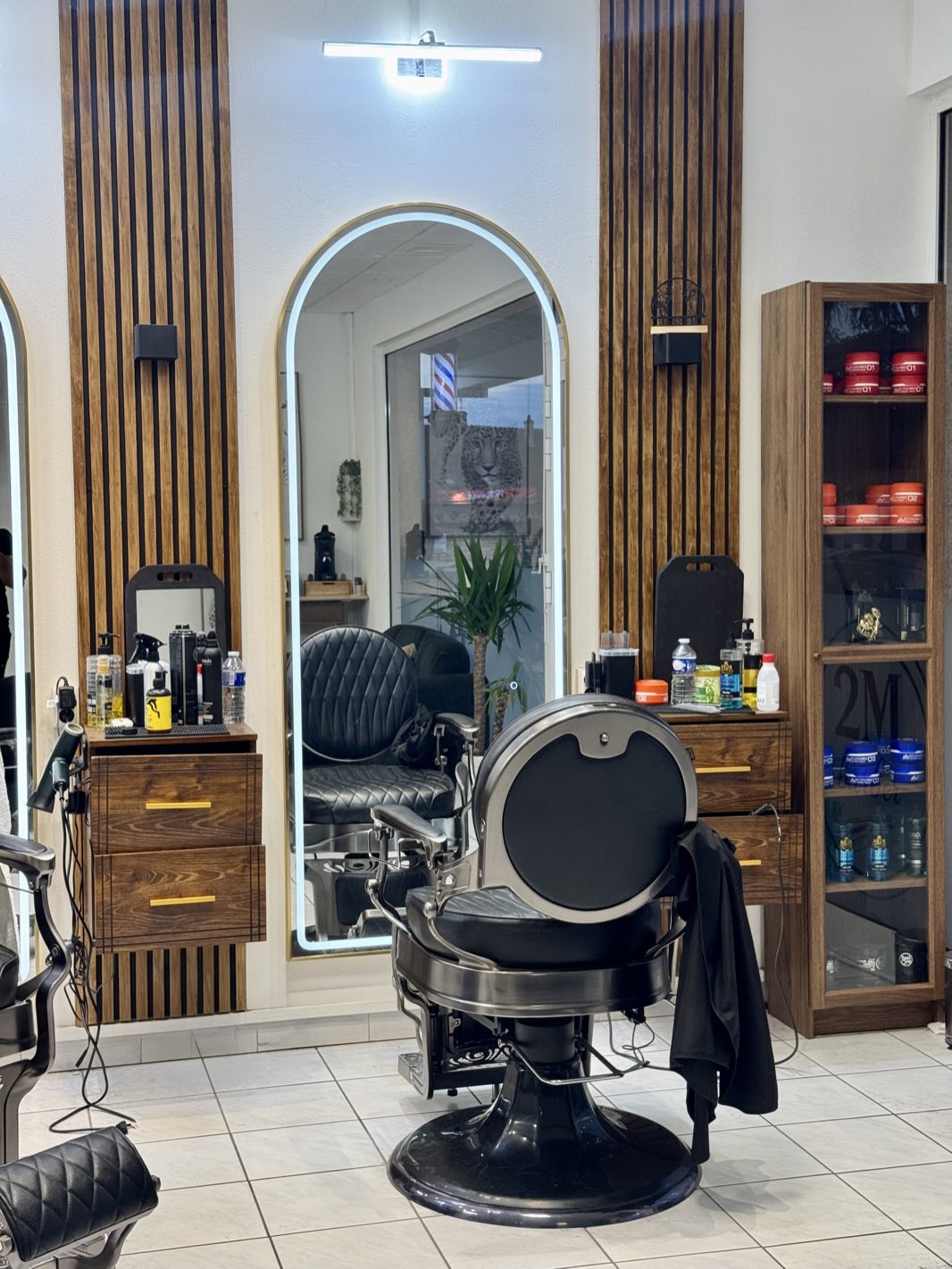 Le salon 2M Barber à Beaune